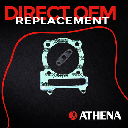 Athena P400250600059 Top End Gasket Kit for Kawasaki KVF 300 Brute Force – High‑Quality Cylinder Head & Top‑End Rebuild Gasket Set for Reliable ATV Performance (Oil Seals Not Included)