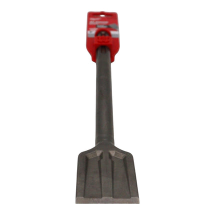 Milwaukee 48-62-4089 SDS-MAX SLEDGE Scraping Chisel, 2 in. x 12 in. Heavy-Duty Forged Steel Demolition Chisel with Reinforced Edges