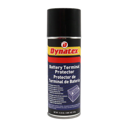 Dynatex Battery Terminal Protector 12.25 oz Aerosol Can - Prevents Corrosion, Seals & Coats Terminals, Prolongs Battery Life (Single)