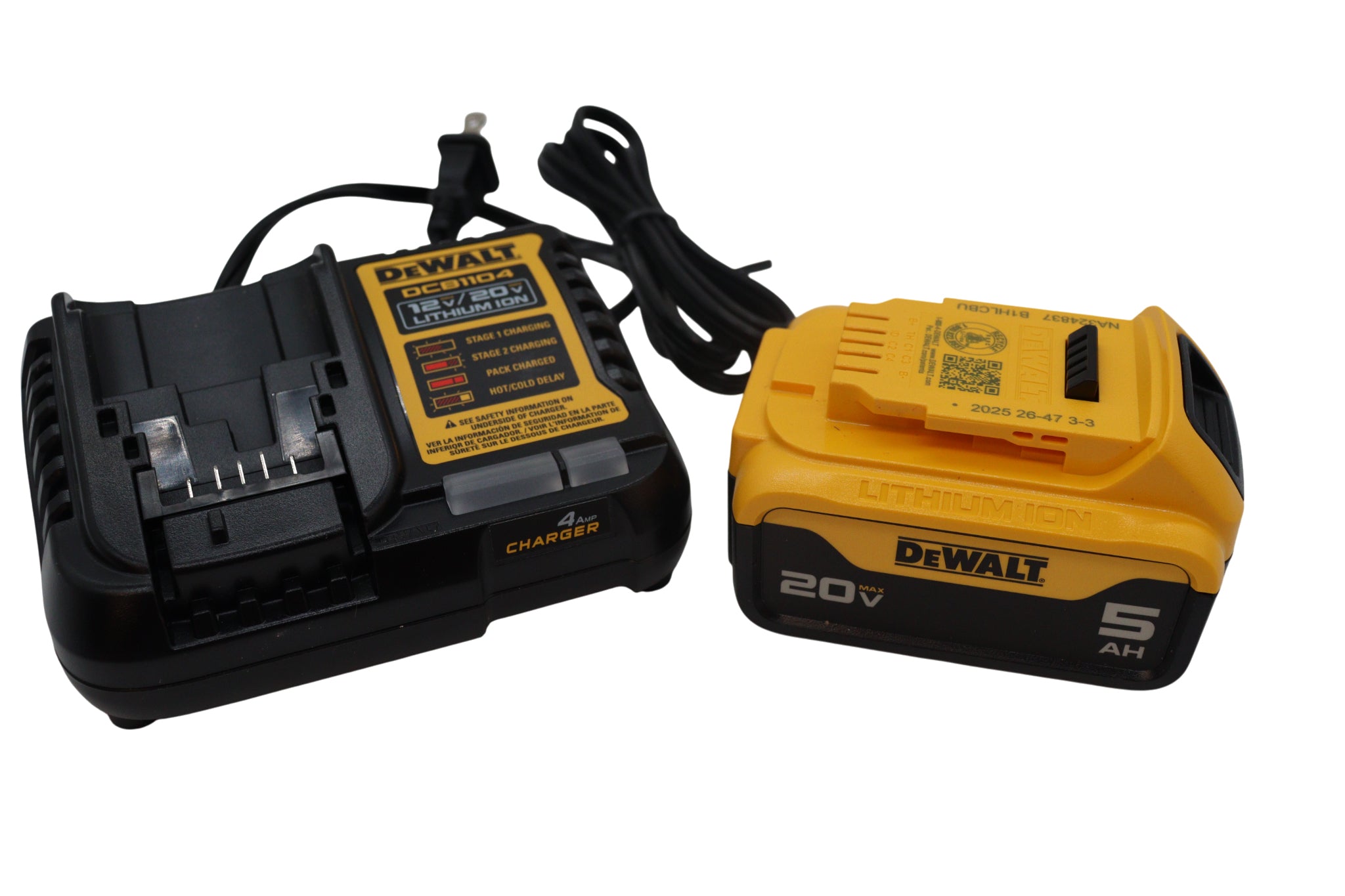 DeWalt DCB205C 20V MAX 5Ah Battery and Charger Kit