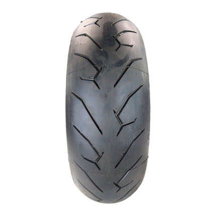 Pirelli Diablo Rosso II 200/50-17 (75W) TL Rear & 120/70 ZR 17 M/C (58W) TL (K) Front Motorcycle Tire - High Performance, Durable, and Reliable: Sport Performance for Road Use with Keychain