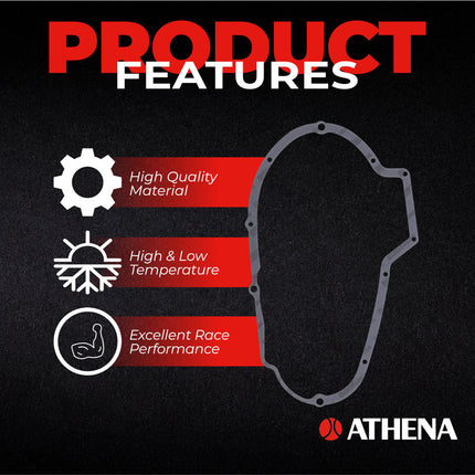 Athena S410195149001 Primary Cover Gasket for Harley‑Davidson Sportster (1977‑1990) – Primary Cover Gasket Set, Bulk 10‑Pack