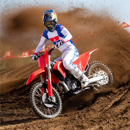 Polisport 8351700003 Fork Protectors for Honda CR125 CR250 2004?2007 and CRF250R CRF450R 2004 and Newer – Durable OEM?Style Red Front Fork Guards