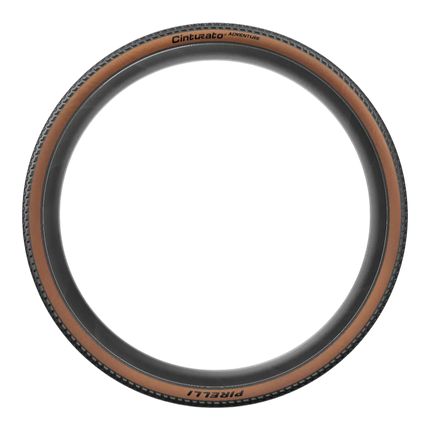 Pirelli Cinturato Adventure Classic 700x50c Gravel Bike Tire & Scorpion SmarTube 46/58 622 Presta 42mm TPU Tube Bundle, Tan Wall Tubeless Ready Bicycle Tire & Lightweight Inner Tube Kit w/Keychain