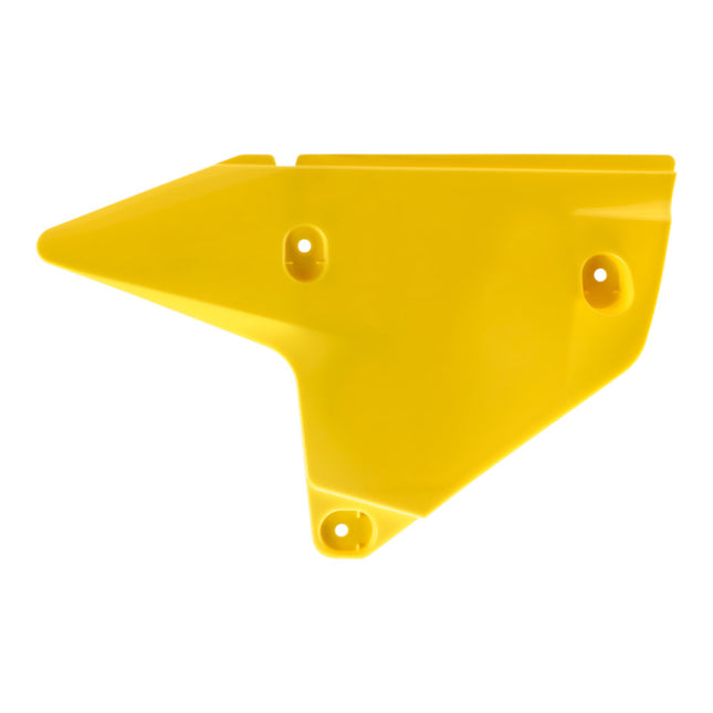 Polisport Restyle Airbox Cover-Modern Upgrade for Suzuki DRZ400, DRZ400S, DRZ400SM Dual Sport & Supermoto Bikes (00-25)  - High-Impact Yellow Polypropylene, Superior Durability, Easy OEM Installation