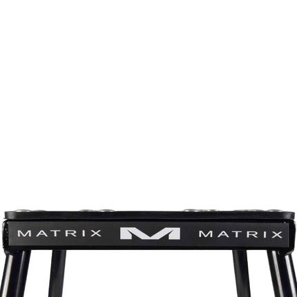 Matrix Concepts C1 Mini Steel Stand - Black | Heavy-Duty Carbon Steel Youth Motocross Lift | 150 lb Capacity | Non-Slip Rubber Top