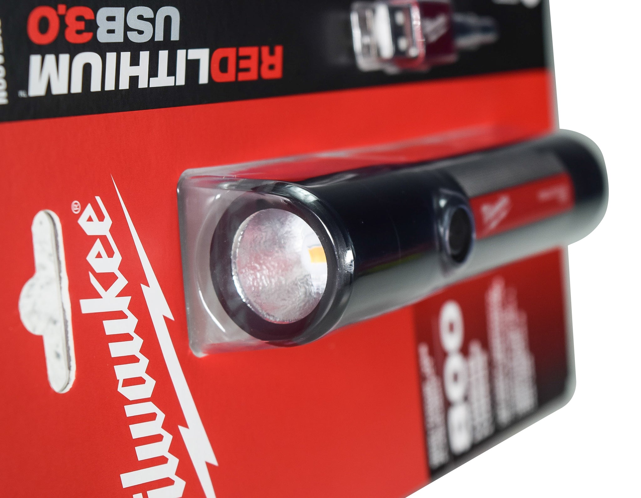 Milwaukee 2160-21 USB Rechargeable 800L Compact Flashlight (3 Ah)