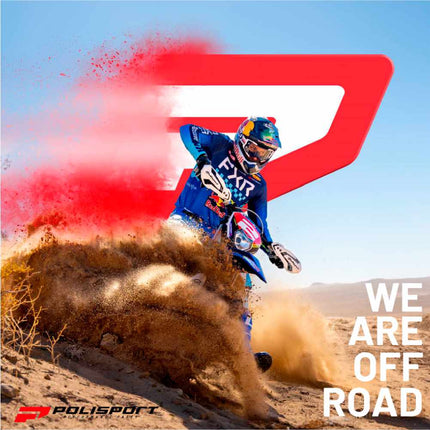 Polisport Motocross (MX) Motorcycle Frame Protector for Honda CRF 250R/450R (2021-2024) Dirt Bikes- OEM Quality for Superior Fit & Durable Protection, Easy Installation - Red