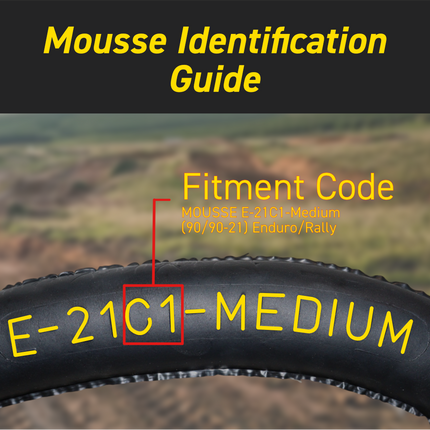 Pirelli Enduro/Rally Mousse Set – 90/90-21 Front (E-21C1) & 140/80-18 Rear (R-18H1) Foam Inserts | Flat-Proof Off-Road Tire Inserts | Medium Compound | NHS