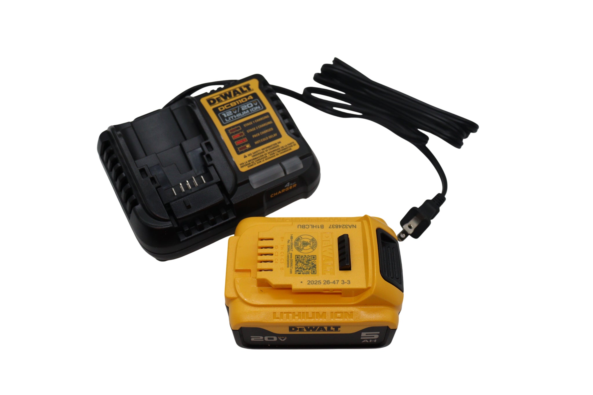 DeWalt DCB205C 20V MAX 5Ah Battery and Charger Kit