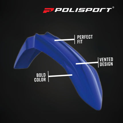 Polisport 91652 Full Plastic Kit for Yamaha YZ125 YZ250 22-26 OEM Blue. Complete Replica Bodywork w/ Front & Rear Fenders, Side Panels, Number Plate, Radiator Scoops & Fork Guards