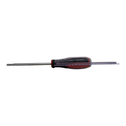 Milwaukee 48-22-2702 Demo Combination Screwdriver Drivers, 2-Piece Set, Forged Shanks, High Impact Steel Caps, Wrench-Ready Hex Shanks