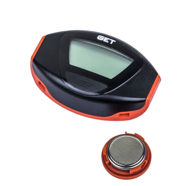 GET GK-GETHM-0001 Smart SOS Wireless Hour Meter & Crash Alert System, Bluetooth Engine Hour Counter with GPS Emergency Notifications, Maintenance Tracking, IP67 Waterproof for Dirt Bikes, ATV & UTV