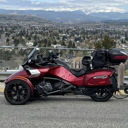 Kenda Kanine KR20 145/60R16 66T 4-Ply Front Tire (KBO-001 04KR2001), Radial Tubeless Tire for Can-Am Spyder and Three-Wheeled Autocycle Applications, DOT and E-Mark Approved, Includes Keychain