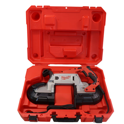 Milwaukee Deep Cut Corded Band Saw – 11 Amp Variable Speed Band Saw with All-Metal Gear Housing, Tool-Free Blade Changes & LED Light – Includes Carrying Case