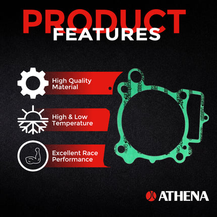 Athena P400250600024 Top End Gasket Kit for Kawasaki KFX/KLX/KXF 450 2006‑2017 – High‑Quality Cylinder Head & Top‑End Rebuild Gasket Set for Reliable Engine Performance (Oil Seals Not Included)