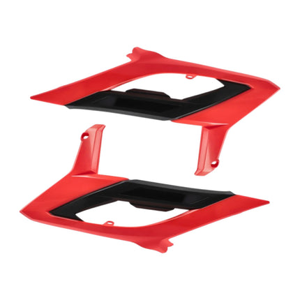 Polisport 8496200001 Radiator Scoops Fits Beta RR 2T/4T (2023-24)+ – OEM Style Durable Replacement Plastics – Red/Black