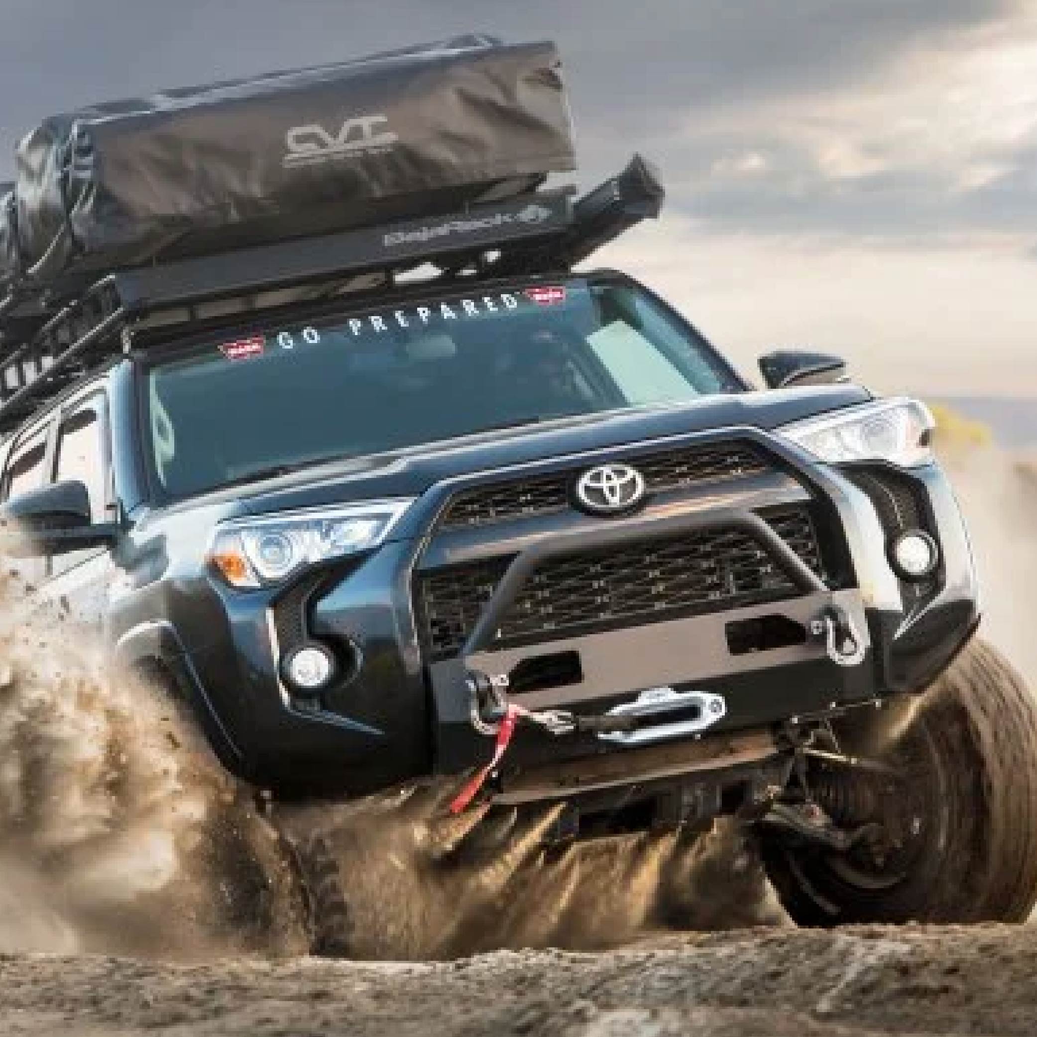 WARN 97720 M12-S Electric 12V Heavyweight Winch with Spydura Synthetic Cable Rope: 3/8" Diameter x 100' Length, 6 Ton (12,000 lb) Pulling Capacity