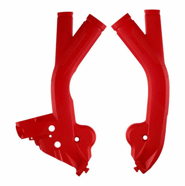 Polisport Motocross (MX) Motorcycle Frame Protector for Beta RR/X-Pro 2T/4T (2024-2026) Dirt Bikes- OEM Quality for Superior Fit & Durable Protection, Easy Installation - Red