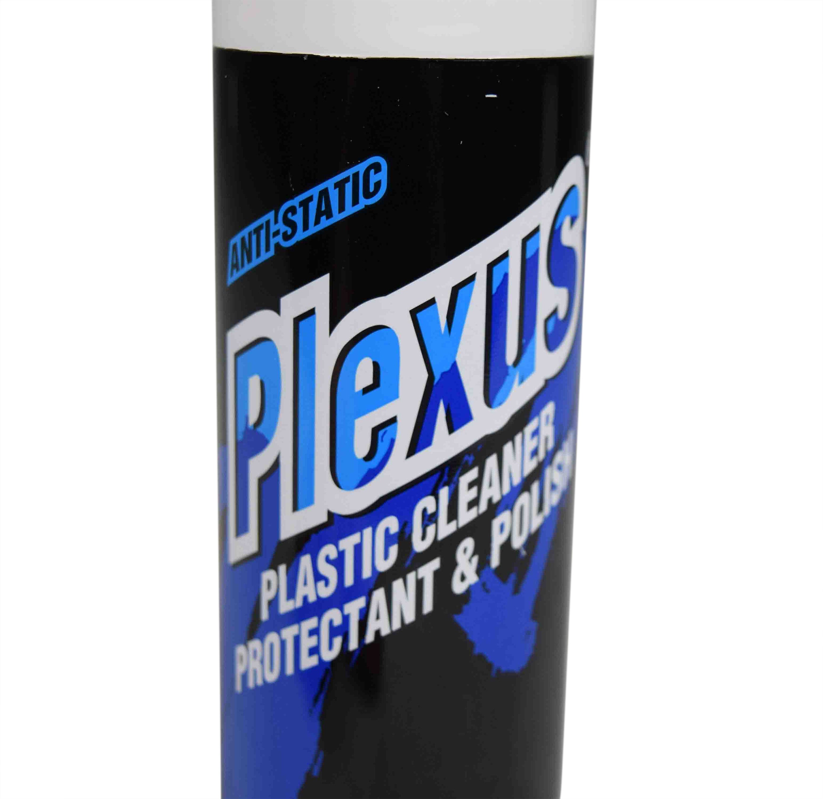 MADE in USA Plexus Plastic Cleaner Protectant & Polish 7oz Can 5 Pack w Sticker