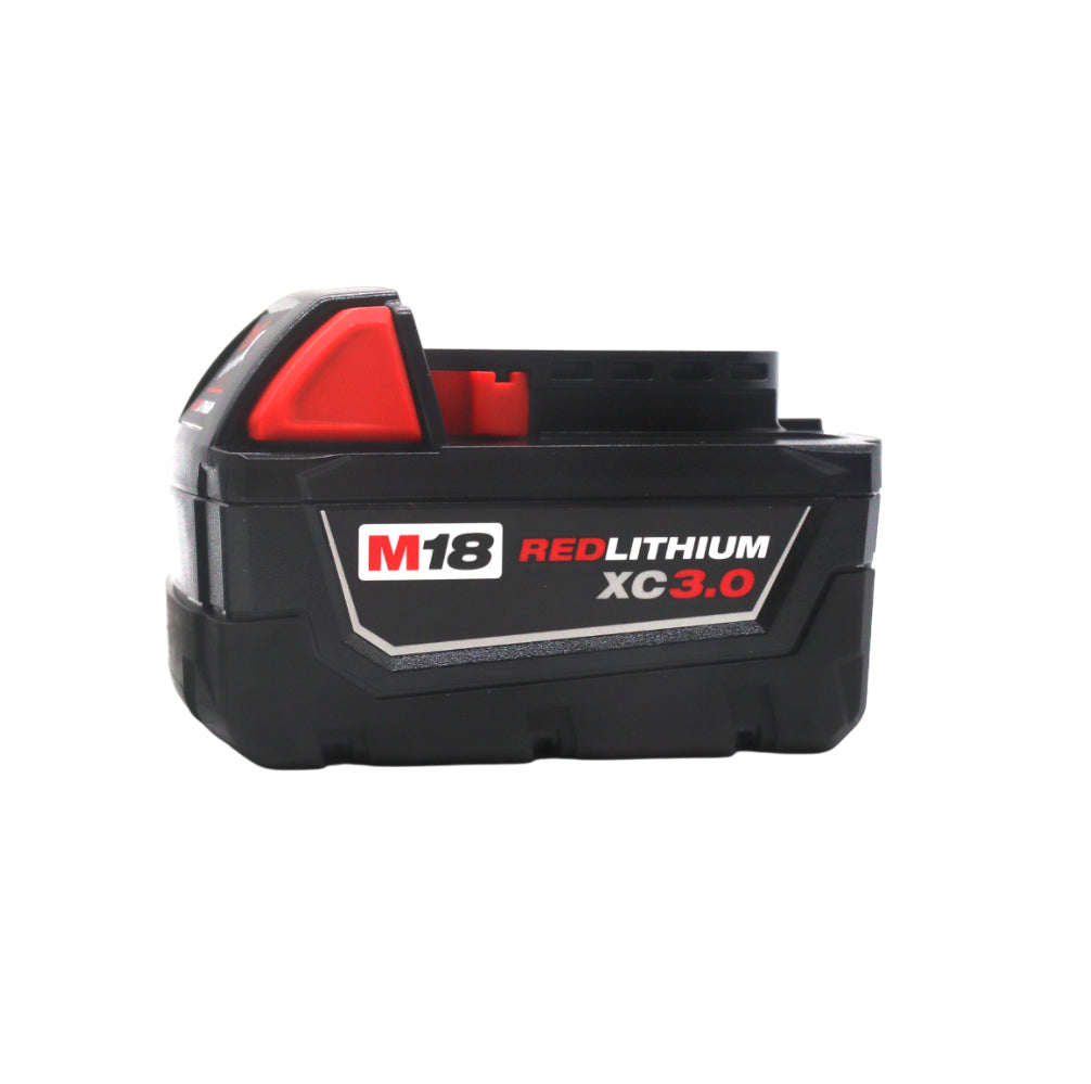 Milwaukee M18 REDLITHIUM XC 3.0 Dual Battery Pack – 2-Pack of High-Capacity 18V Lithium-Ion Batteries for M18 Cordless Tools – 3.0 Amp hour - 54 Watt hour battery