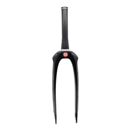 Syndyt SPP Supersized Ultra-High Modulus Carbon Fiber Pro Forks - Black Alloy (24 inch) - Fork Offset: 32 mm, 1‑1/8″ steerer tapering to 1.5″ - Alloy Steerer Extruded and CNC‑Machined