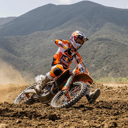 Polisport Motocross Motorcycles (MX) Engine Covers Protector Kit for KTM EXC-F/XCF-W 250/350 (2017-2023) Impact-Resistant PA6 Plastic Guards with Rubber O-Ring for Dirt Bikes - Orange