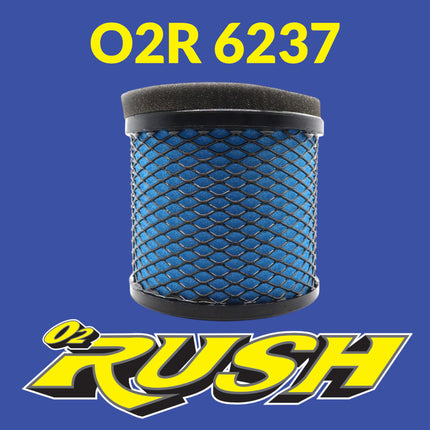O2 RUSH High‑Performance Adventure Bike & ATV/SXS Air Filter - Fits Yamaha XTZ 660 Tenere (2008-2013) – Washable, Reusable, Maximum Airflow & Engine Protection – CNC‑Pre-Oiled Air Filter