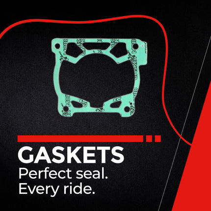 Athena P400270600077 Top End Gasket Kit for KTM, Husqvarna & GasGas 125‑150 (2016‑2022) – Complete Cylinder Head, Base & Exhaust Gasket Set for Reliable 2‑Stroke Top‑End Rebuilds
