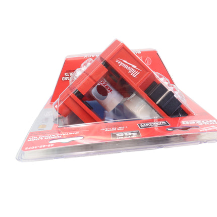 Milwaukee 49‑22‑4073 Door Lock Installation Kit with Hole Saw and Guide Template