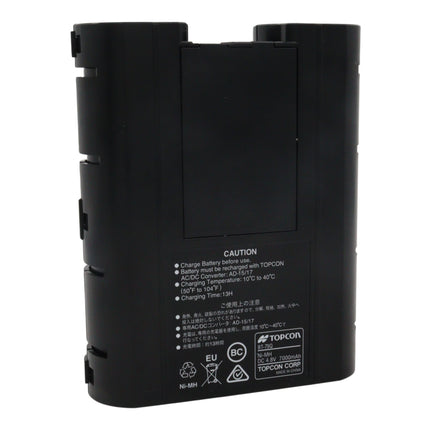 Topcon BT-79Q (1025029-01) High-Capacity NiMH Rechargeable Battery Pack - 4.8V 7000mAh, Up to 60 Hours Runtime for RL-H5A, RL-H5B Rotary Lasers, Compatible with AD-17B Charger