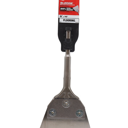 Milwaukee SDS-Plus Floor Scraper, 4-Inch Wide Blade – Heavy-Duty Chisel for Removing Tile, Flooring, Adhesive & Linoleum – Hardened Steel Construction – Compatible with SDS-Plus Rotary Hammers