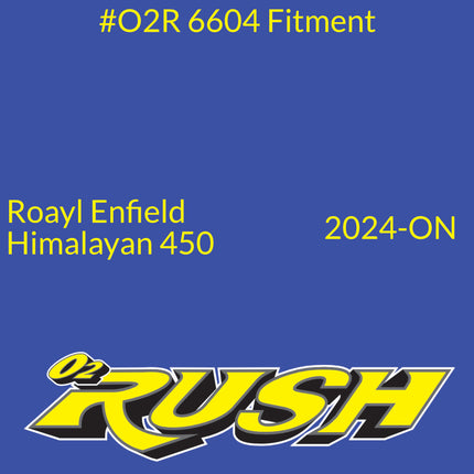 O2 RUSH High‑Performance Adventure Bike & ATV/SXS Air Filter - Fits Royal Enfield Himalayan 450 (2024+) – Washable, Reusable, Maximum Airflow & Engine Protection – CNC‑Pre-Oiled Air Filter