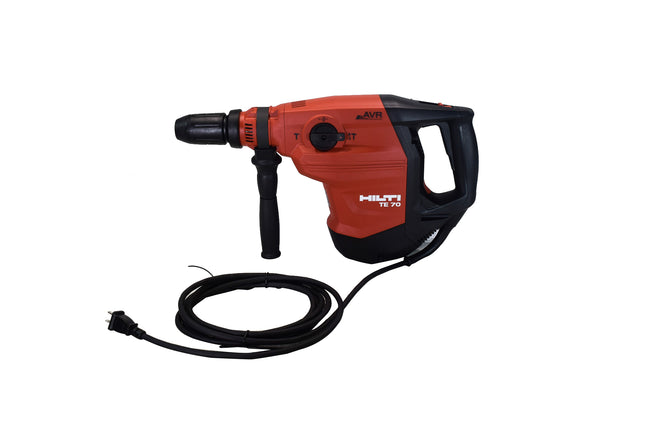 Hilti 120-Volt SDS-MAX TE 70-AVR Corded Rotary Hammer Drill Kit with Pointed Chisel and TE-YX SDS-MAX Style Drill Bit