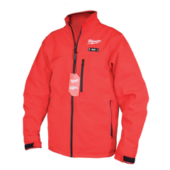 Milwaukee M100R-21 M12 Heated TOUGHSHELL Jacket Kit, Red, Small