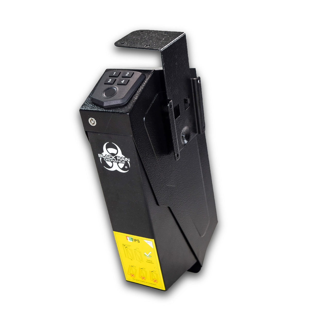 Black Rain Ordnance - Biometric Fingerprint or Keypad Lock Security Safe (Black)