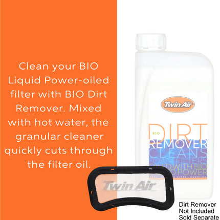 Twin Air Airbox Vent with GP Filter Cover For Kawasaki KX450F (2024) - Two-Piece Design, Maximum Airflow, Leak-Proof Foam Seal, Includes Black Outer Cover for Extreme Conditions(OEM PART # 11013-0833)