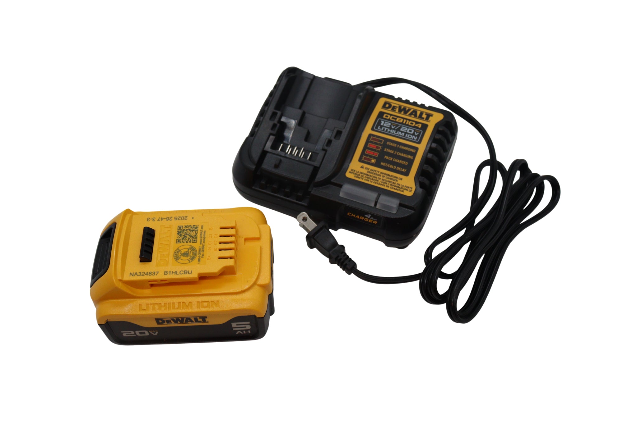 DeWalt DCB205C 20V MAX 5Ah Battery and Charger Kit