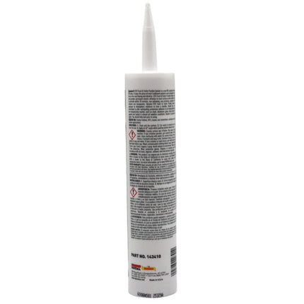 Dynatex Truck N Trailer White Flexible Sealant 10.1 oz Caulk Tube - Ultra Synthetic, Primerless Adhesion, All-Weather, Permanent Elastic Seal (2-Pack)