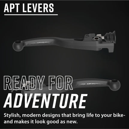 Polisport 91635 APT Levers Kit for Magura Husqvarna TE/FE 2017-2021 – Black – Unbreakable Performance Lever Set with Durable Finish Perfect Factory Fit Impact Resistant