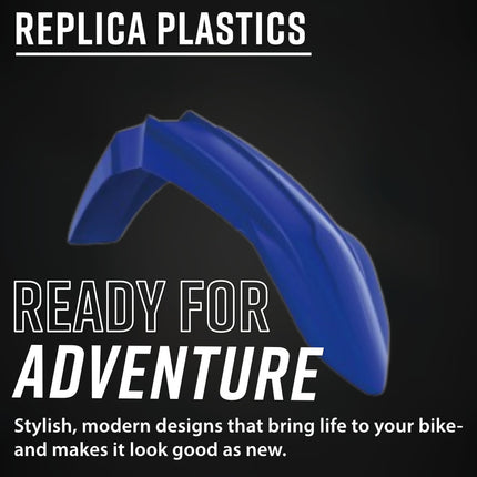 Polisport 91652 Full Plastic Kit for Yamaha YZ125 YZ250 22-26 OEM Blue. Complete Replica Bodywork w/ Front & Rear Fenders, Side Panels, Number Plate, Radiator Scoops & Fork Guards