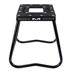 Matrix Concepts C1 Mini Steel Stand - Black | Heavy-Duty Carbon Steel Youth Motocross Lift | 150 lb Capacity | Non-Slip Rubber Top