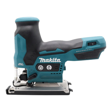 Makita XVJ05Z 18V LXT Brushless Cordless Jig Saw, Variable Speed, 3 Orbital Settings, 0-2,600 SPM, Tool-Free Blade Change, LED Light, 1" Stroke Length, Tool Only