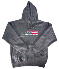 Black Rain Ordnance American Flag Logo Premium Unisex Pullover Hoodie