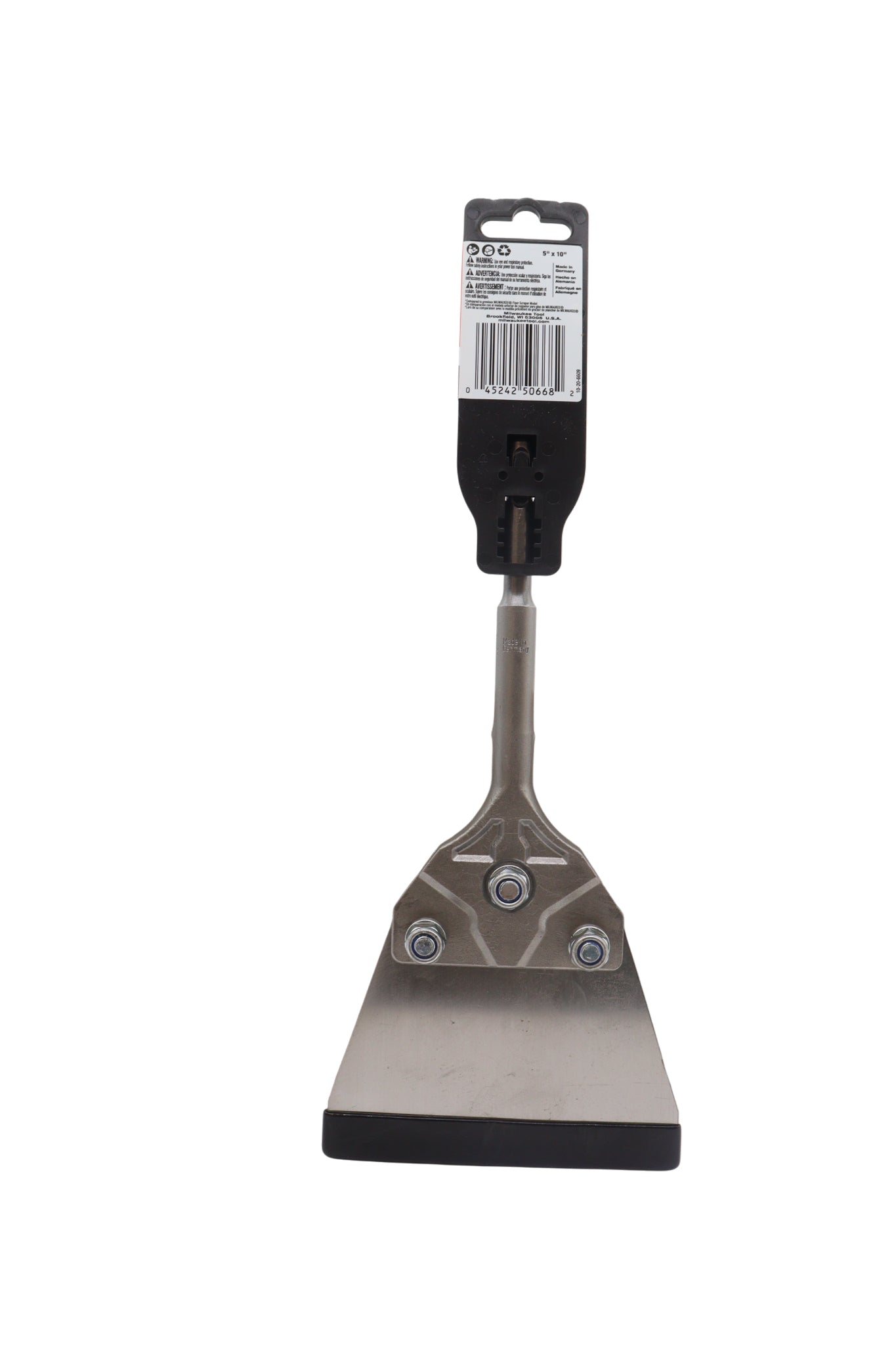 Milwaukee SDS-Plus Floor Scraper, 4-Inch Wide Blade – Heavy-Duty Chisel for Removing Tile, Flooring, Adhesive & Linoleum – Hardened Steel Construction – Compatible with SDS-Plus Rotary Hammers