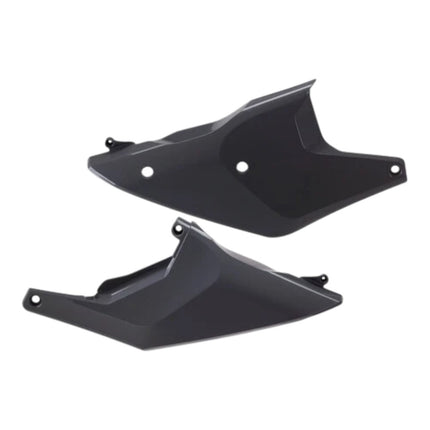 Polisport 8612100003 Motocross (MX) Side Panels for Husqvarna TC/FC (2023+) TE/FE (2024+) Dirt Bikes - High-Impact Resistant Technical Plastic with UV Protection, OEM-Style Precise Fit - Nardo Grey