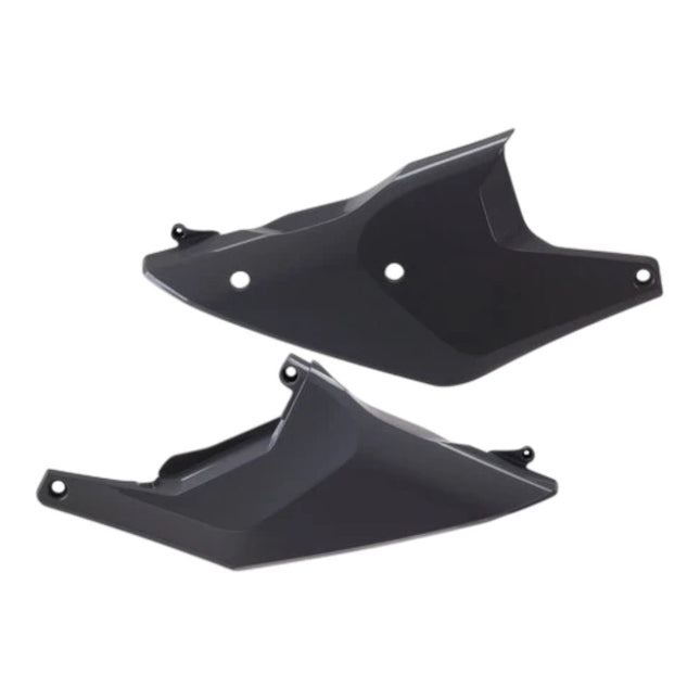 Polisport 8612100003 Motocross (MX) Side Panels for Husqvarna TC/FC (2023+) TE/FE (2024+) Dirt Bikes - High-Impact Resistant Technical Plastic with UV Protection, OEM-Style Precise Fit - Nardo Grey