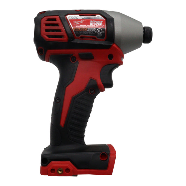 Milwaukee M18 1/4″ Hex Impact Driver (Tool Only) – Compact Cordless Impact Driver with 1,500 in-lbs Torque, REDLINK™ Intelligence, LED Work Light & All-Metal Belt Clip – Powerful 18V Fastening Tool