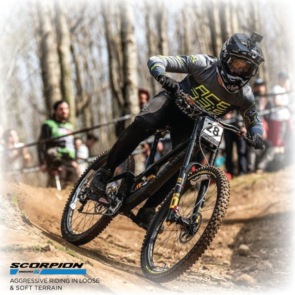 Pirelli Scorpion Enduro S Yellow Label 65-622 (29x 2.4) MTB Bicycle Tire  - Designed for Demanding XC Courses, 60TPI and Hard Wall Casing- Mountain Bike Tire w/Keychain (2 Pk)