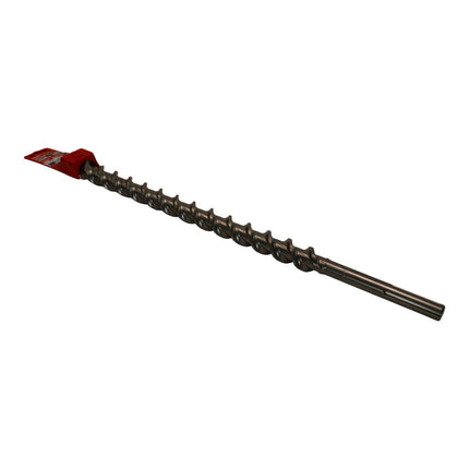 Milwaukee 48-20-8972 SDS-MAX 4CT MX4 Drill Bit, 1-1/4 in. x 18 in. x 23 in., Rebar Guards for Durability in Hard Aggregate & Rebar, Sharp Centering Tip for Exact Drilling in Concrete